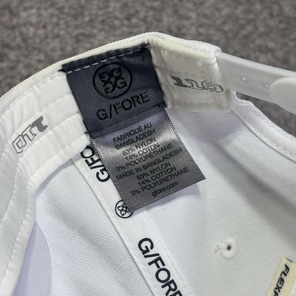 G/FORE Hat Cap Snap Back Mens One Size White GLFECC ECC 1923 Golf Flexfit 110